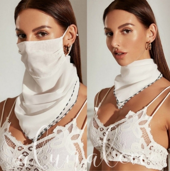 Accessories - Convertible face mask scarf